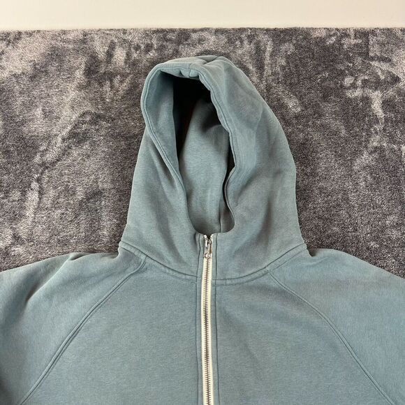 Vuori Restore Half Zip Hoodie Women's XL Sweatshirt Fleece Pullover Blue - Picture 2 of 12